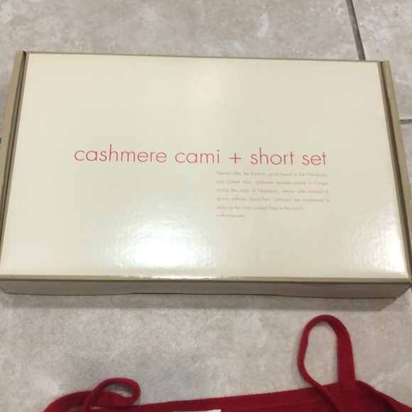 Cashmere cami + short set - 2 piece with gift box - Picture 6 of 8